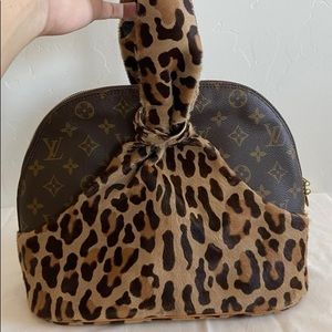 SOLDAuthentic Louis Vuitton Limited Edition Monogram Azzedine Alaia Leopard Alma